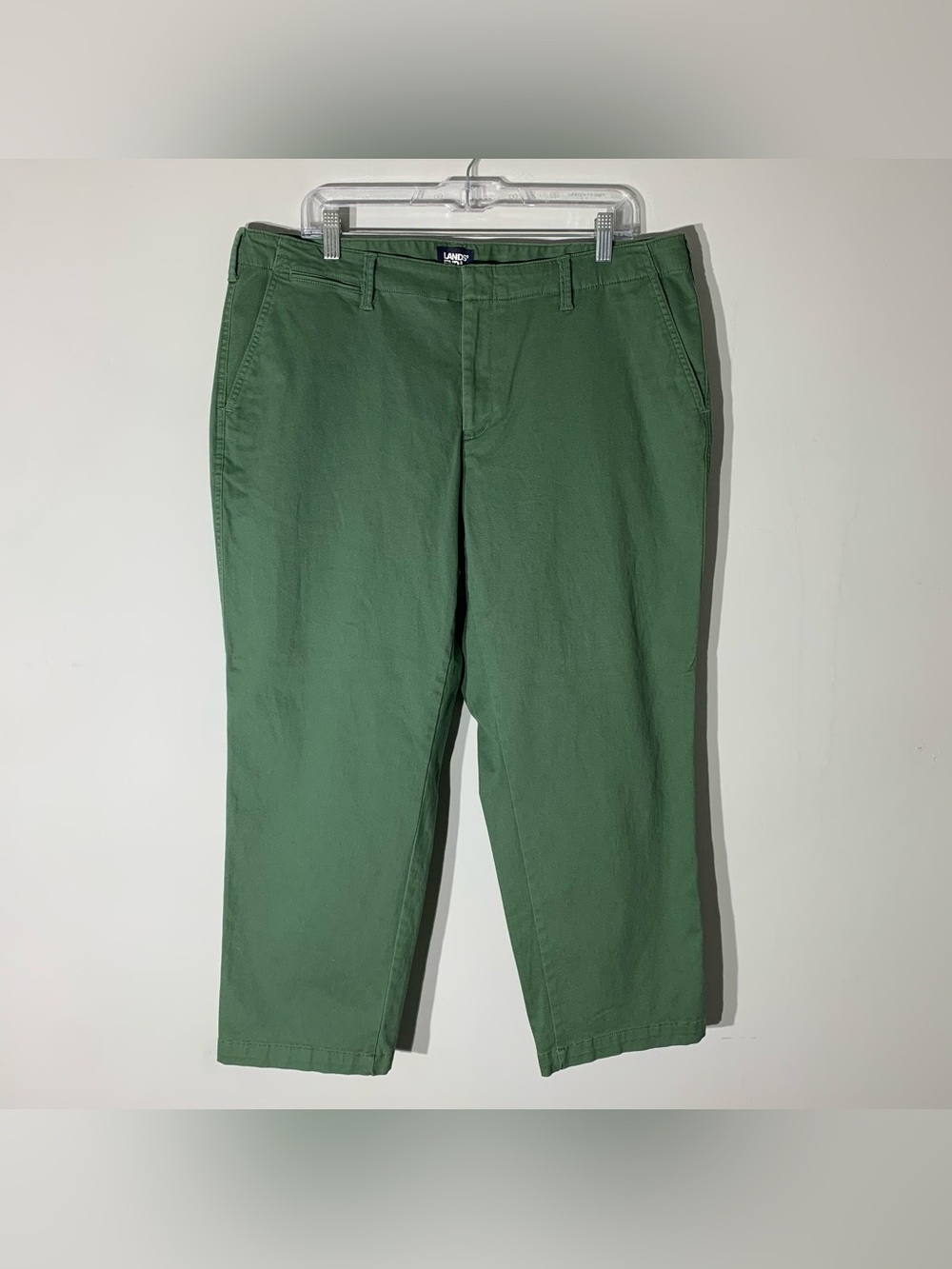 Lands End Green Casual Pants Women’s Size 16W